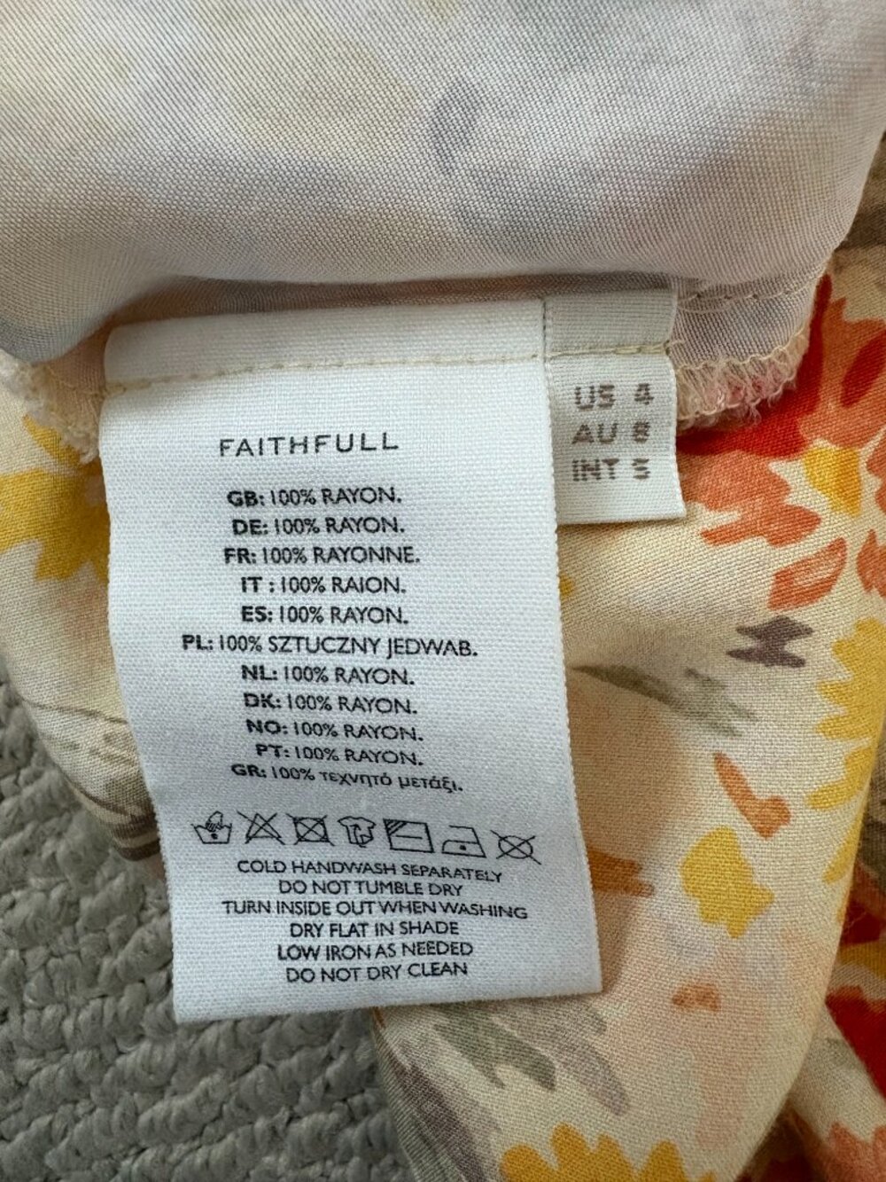 FAITHFULL the Brand Sorana Midi Dress - Picture 2 of 6
